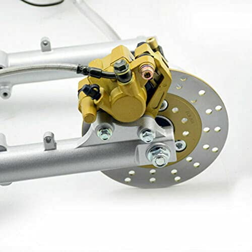 Front Forks Shock Absorber & Brake Caliper Disc for Monkey Bike 21"" Z50 Mini Off-Road Motorcycle Mountain Dirt Pit Bike, Hydraulic Rebound Triple Tree Clamp