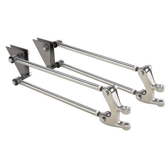 Front Four-Bar Kit, Fits 1928-31 Ford Model A, Stainless Steel