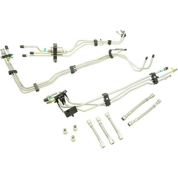 Front Fuel Line - Compatible with 1999 - 2003 GMC Sierra 2500 Extended Cab Pickup 2000 2001 2002