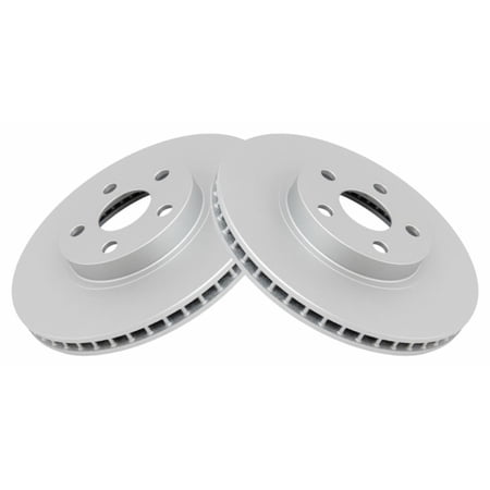 Front G-Coated Brake Rotor Pair For 2000-2010 Celica Corolla Matrix Vibe tC