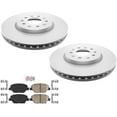 thumbnail image 1 of Front GEO Coated Disc Brake Rotors Pads For GMC Terrain 2018-22 321MM J17 Code, 1 of 13
