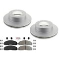 thumbnail image 1 of Front Galvanized Brake Pads & Coated Rotors for F350 2013 Single RW Rear Wheel D, 1 of 13