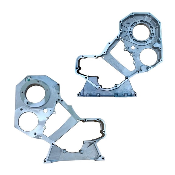 Front Gear Housing Compatible with Cummins 4BT/6BT 1983-1998 B Series (Cummins 4BT) 3.9L 4-cyl Turbo Diesel Front Gear Housing Front Timing Case P Pump (Bosch) Ductile Iron 5267783