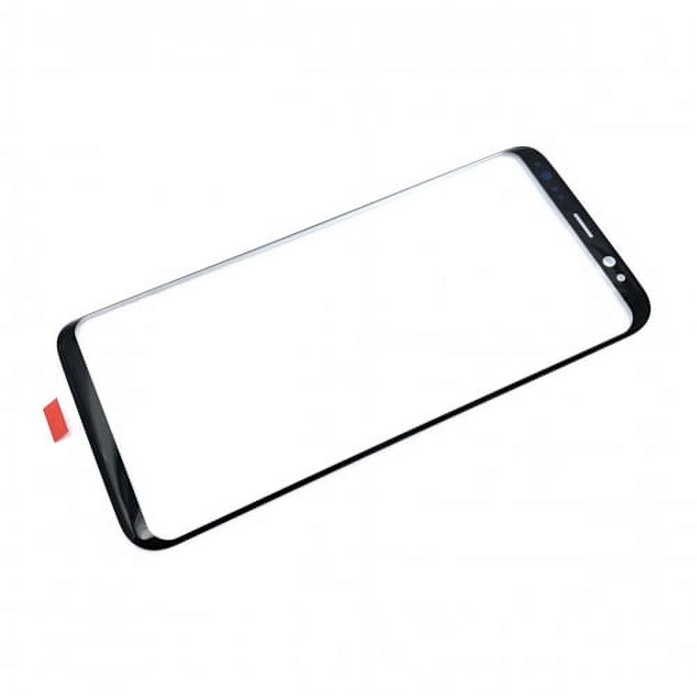 Front Glass Outer Screen for Samsung Galaxy S8+ Phone - Lens Replacement Repair Black - image 1 of 5