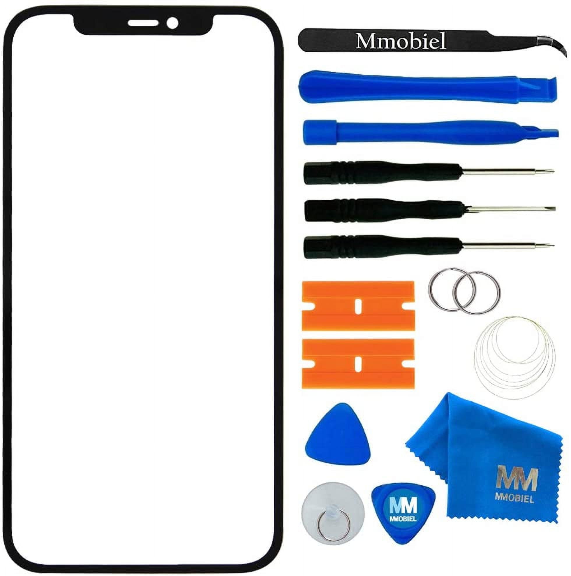 Front Glass Repair Kit Compatible with iPhone 12 Pro Max 6.7 inch