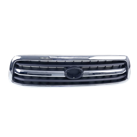 Front Grille Chrome Shell With Black Insert For Toyota Tundra 00-02 Pickup Truck