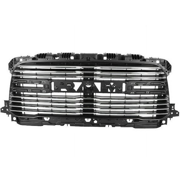 Front Grille - Compatible with 2019 - 2024 Ram 5500 2020 2021 2022 2023