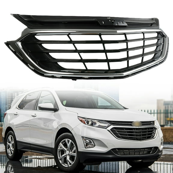 Front Grille Fit for Chevrolet Equinox (2018-2020), 18-20 Chevy Equinox Grill