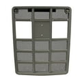 thumbnail image 1 of Front Grille w/ Black Metal Screen Insert (For tractors w/ grille mounted lights) Fits International Tractor 537496R1, 1 of 4
