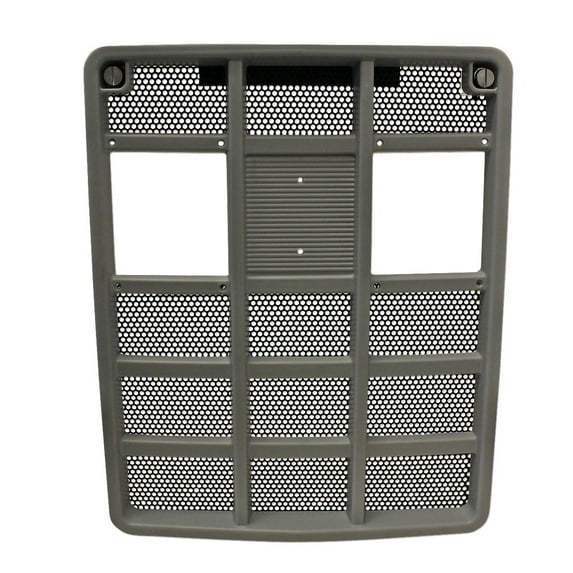 Front Grille w/ Black Metal Screen Insert (For tractors w/ grille mounted lights) Fits International Tractor 537496R1