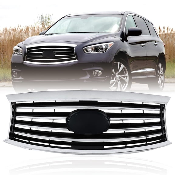 Front Grille with Camera Mount Option for Enhanced Driving Visibility-Front Grill With Camera Option