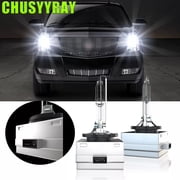 Front HID Xenon Headlight Bulbs for Cadillac Escalade 2007-2014 High Low Beam 6000K White 2x