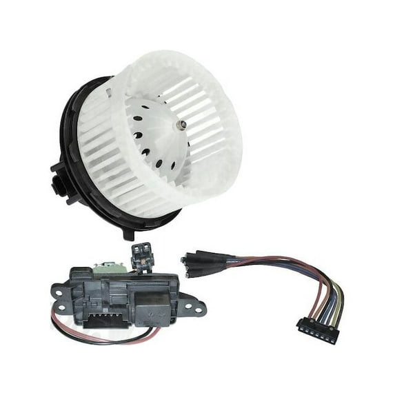 Front HVAC Blower Motor Kit - Compatible with 2000 - 2002 Chevy Suburban 1500 5.3L V8 2001