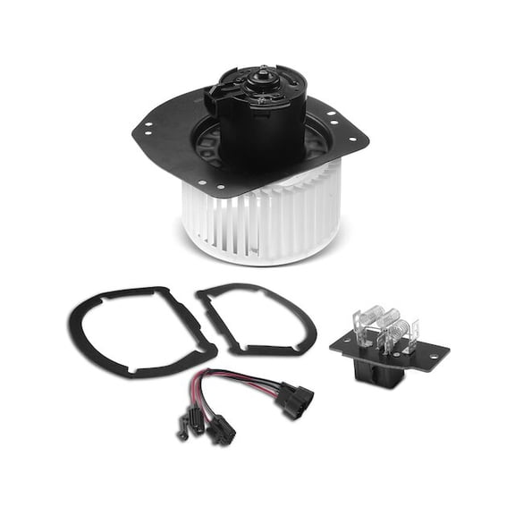 Front HVAC Blower Motor and Resistor Kit 2 - Compatible with 1992 - 2005 Mercury Grand Marquis 4.6L V8 1993 1994 1995 1996 1997 1998 1999 2000 2001 2002 2003 2004