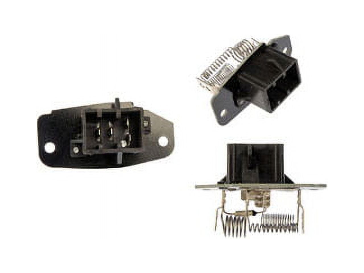 Front HVAC Blower Motor Resistor Kit - Compatible with 1997 - 2002 Ford E-150 Econoline 1998 1999 2000 2001