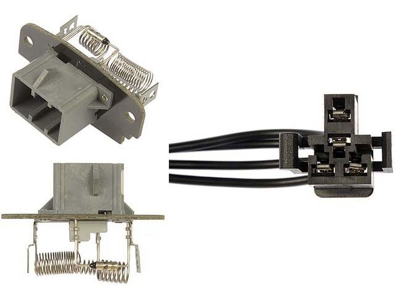 Front HVAC Blower Motor Resistor Kit - Compatible with 2001 - 2005 Ford Explorer Sport Trac - Dorman