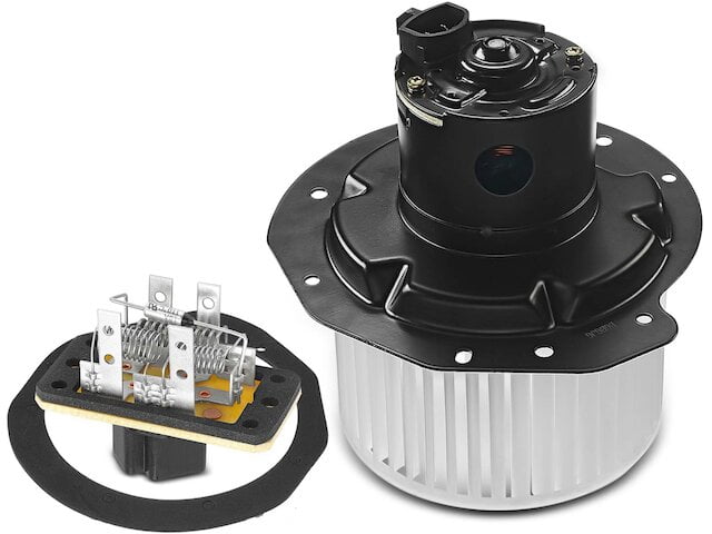 Front HVAC Blower Motor and Resistor Kit 2 - Compatible with 1997 Ford ...