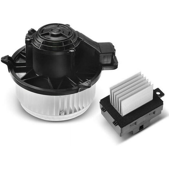 Front HVAC Blower Motor and Resistor Kit 2 - Compatible with 2010 - 2012 Lincoln MKZ - Autopart Premium