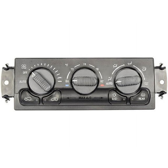 Front HVAC Control Module - Compatible with 2000 - 2002 Chevy Suburban 1500 2001