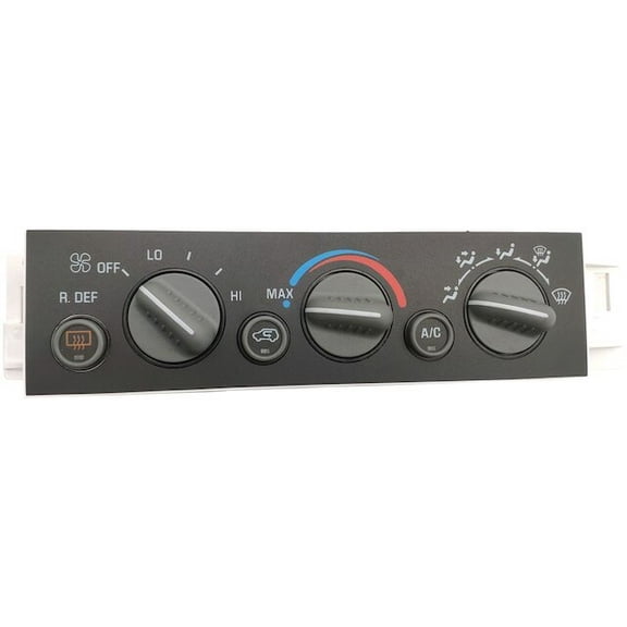 Front HVAC Control Module - Compatible with 2001 - 2002 GMC C3500HD - Replacement