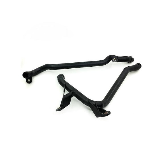 Front HVAC Heater Line Set - Compatible with 1997 - 2000 BMW 528i 1998 1999