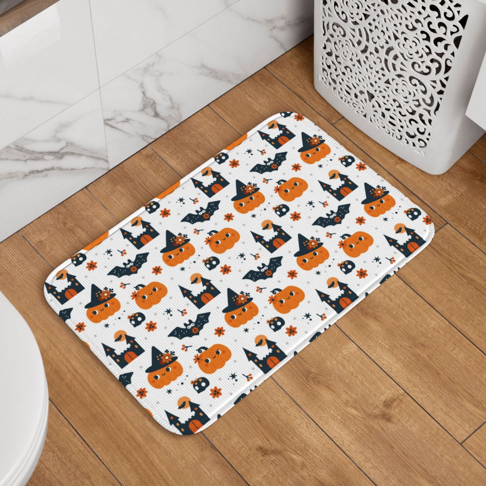 Front Halloween Door Mat Indoor Outdoor Outside Halloween Decorations