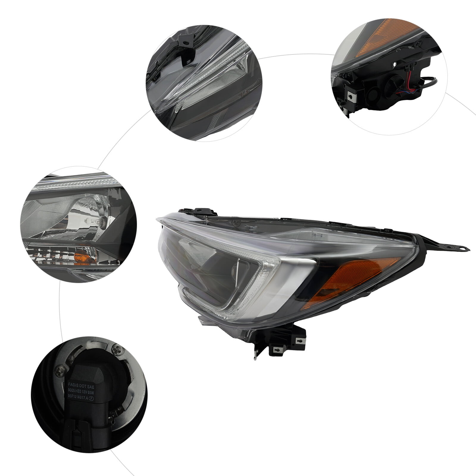 For 2015-2017 Subaru Legacy Outback Headlight Assembly Certified Driver Side