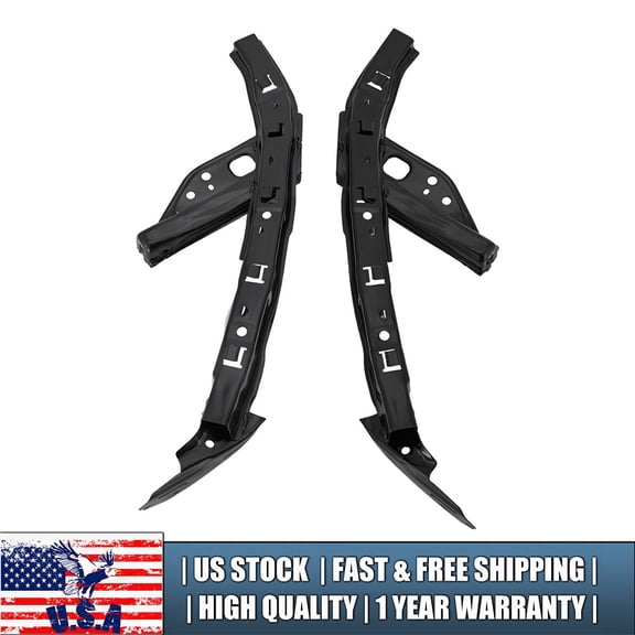 Front Headlight & Bumper Bracket Support 2Pcs Fits For Honda Civic 2012-2015 71140TR0A00 71190TR0A00