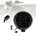 thumbnail image 1 of Front Headlight Grille Headlamp LED Protect Smoke for Honda CM300, CM500, CM1100, CL500, 1 of 9