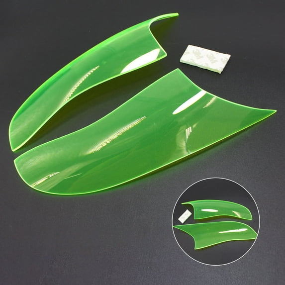 Front Headlight Lens Protection Cover for Kawasaki ZX-10R, Green - 2016-2018