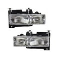 thumbnail image 1 of Front Headlight Set - Compatible with 1992 - 1999 GMC Yukon 1993 1994 1995 1996 1997 1998, 1 of 2