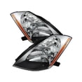 thumbnail image 1 of Front Headlight Set - Compatible with 2003 - 2005 Nissan 350Z 2004, 1 of 2