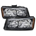 thumbnail image 1 of Front Headlight Set - Compatible with 2003 - 2006 Chevy Silverado 1500 2004 2005, 1 of 2