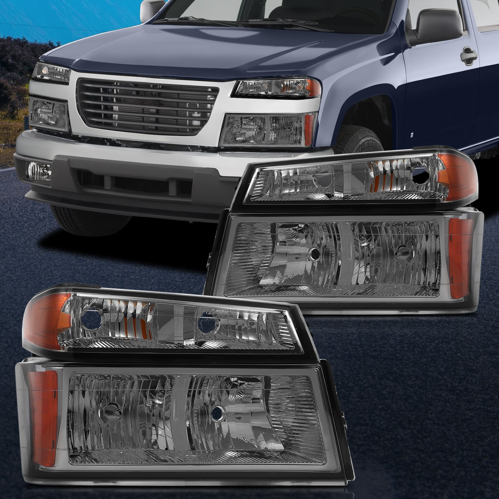 2005 Chevy Colorado Headlights
