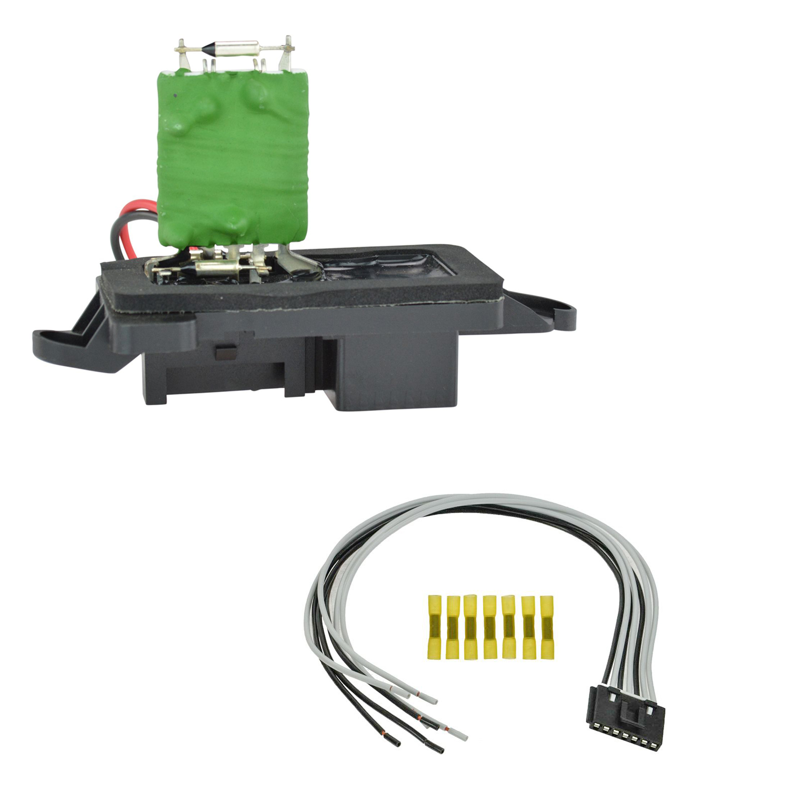 7-Wire Blower Motor Resistor Harness/Pigtail For Chevrolet
