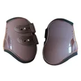 thumbnail image 1 of Front Hind Leg Boots Adjustable Horse Leg Boots Equine Front Hind Leg Guard Equestrian Tendon Protection Horse Hock Brace (Brown  Hind leg), 1 of 6