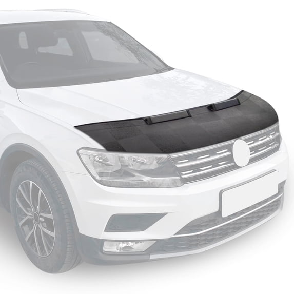 Front Hood Cover Mask Bonnet Bra Protector For Fiat 500X 2016-2023 Chequered