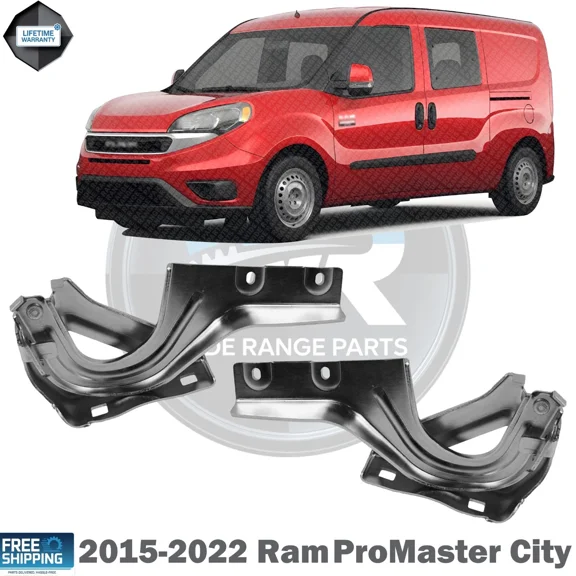 WIDE RANGE PARTS Front Hood Hinges Pair Left Driver & Right Passenger Side Direct Replacement Compatible With 2015-2022 Ram Pro Master City