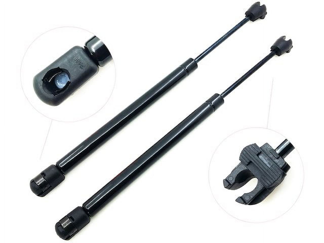 Pair Of Front Hood Lift Supports For 2009-2020 Dodge Ram 1500/2500 – Gas Shocks Struts, Black, 6659