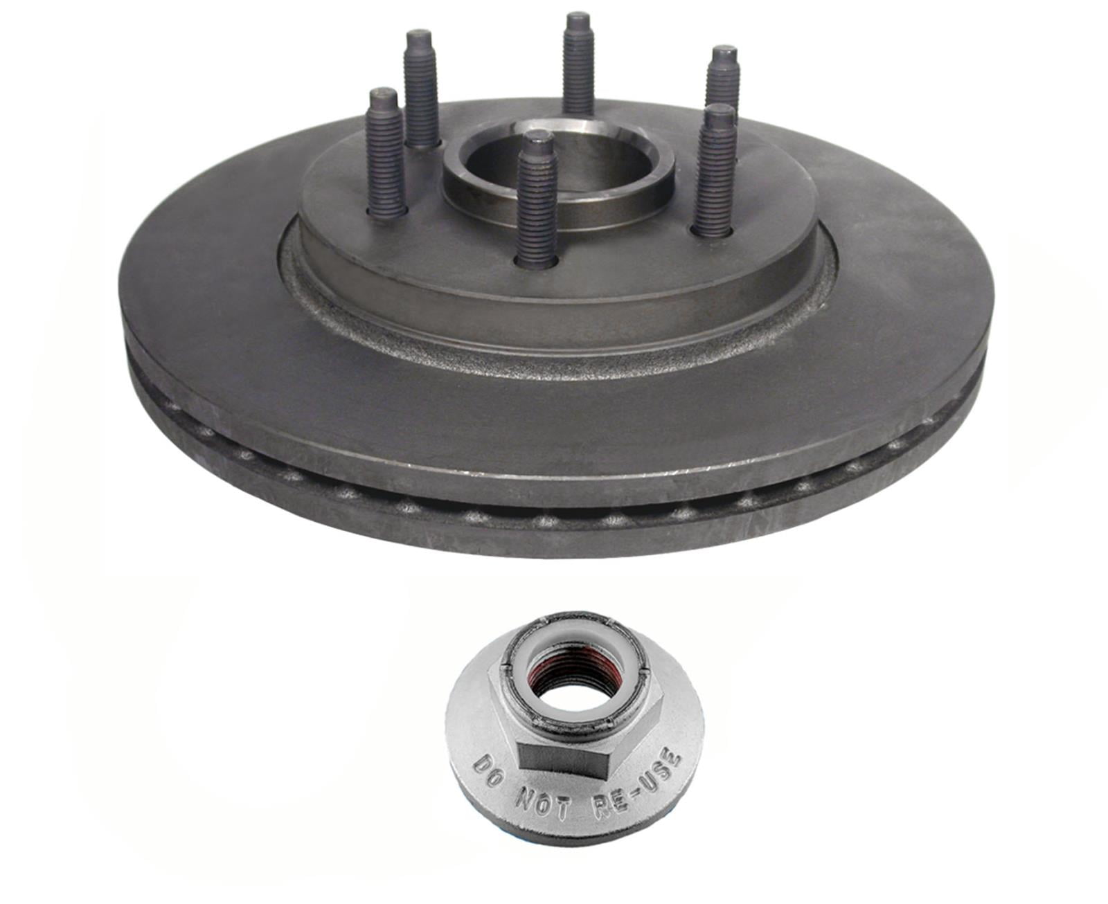 Front Hub Wheel Bearing Rotor For Ford F150 Rear Wheel Drive 6 Stud