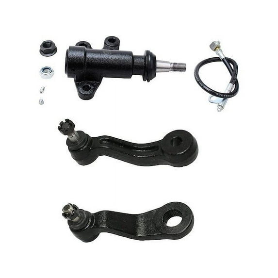 Front Idler Arm and Pitman Arm Kit - Compatible with 1993 - 1999 Chevy K2500 Suburban 1994 1995 1996 1997 1998