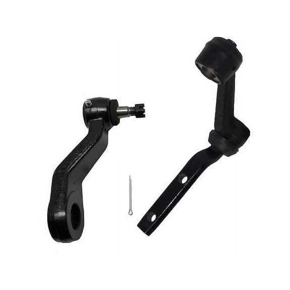 Front Idler Arm and Pitman Arm Kit - Compatible with 1995 - 2002 Mercury Grand Marquis 1996 1997 1998 1999 2000 2001