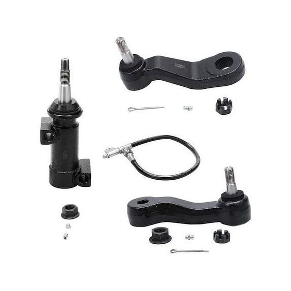Front Idler Arm and Pitman Arm Kit - Compatible with 2001 - 2006 GMC Sierra 3500 2002 2003 2004 2005