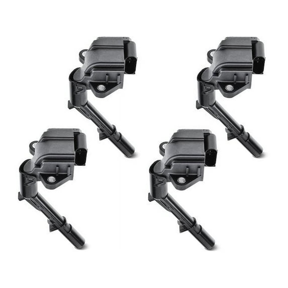 Front Ignition Coil Kit 4 - Compatible with 2016 - 2019 Mercedes-Benz Metris Base 2.0L 4-Cylinder - Autopart Premium
