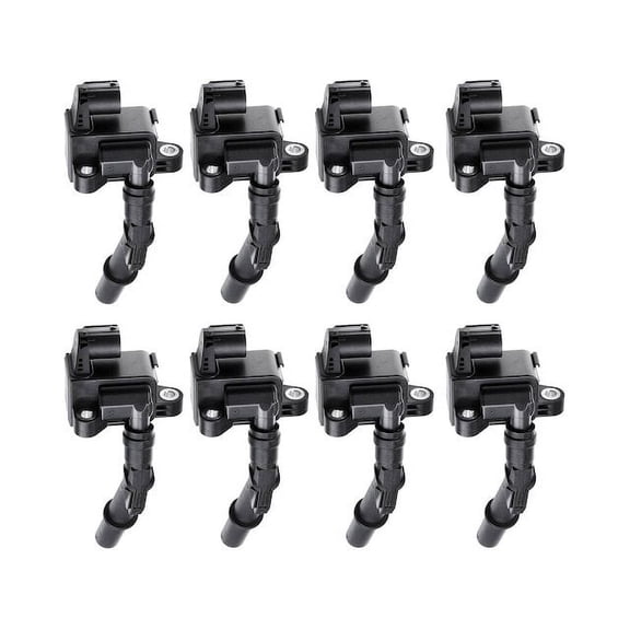 Front Ignition Coil Kit 8 - Compatible with 2011 - 2017 Mercedes-Benz S63 AMG 5.5L V8 - Autopart Premium