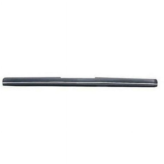 Front Impact Strip for 1993-1994 Chevy Blazer, Black & Chrome