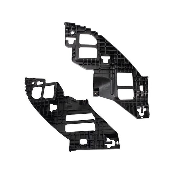 Front Inner Bumper Bracket Set 2 Piece - Compatible with 2010 - 2014 Volkswagen Golf 2011 2012 2013