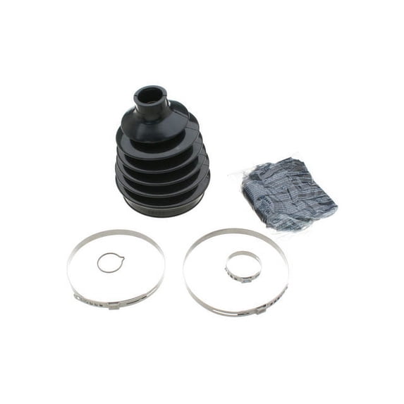 Front Inner CV Boot Kit - Compatible with 2001 - 2010 Chevy Silverado 2500 HD 6.6L V8 2002 2003 2004 2005 2006 2007 2008 2009