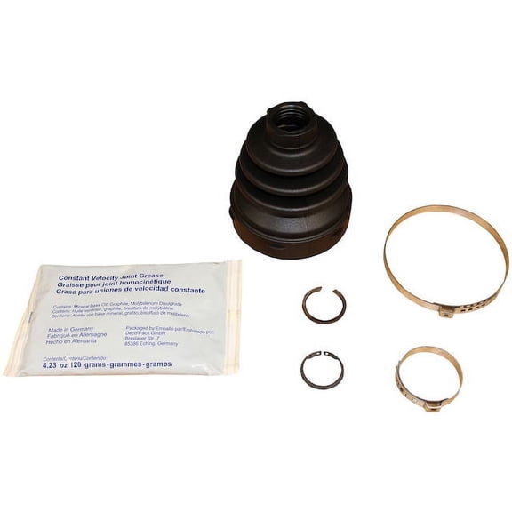 Front Inner CV Boot Kit - Compatible with 2005 - 2009 Audi A4 Quattro Convertible 2006 2007 2008