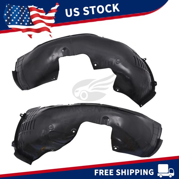 Front Inner Fender Liner Splash Guard Set Left & Right for 2017-2019 Kia Sportage